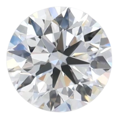 0.58 Carat D IF Round Lab Diamond