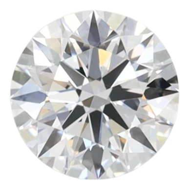 0.58 Carat D IF Round Lab Diamond