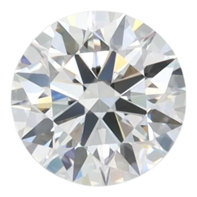 0.58 Carat D IF Round Lab Diamond