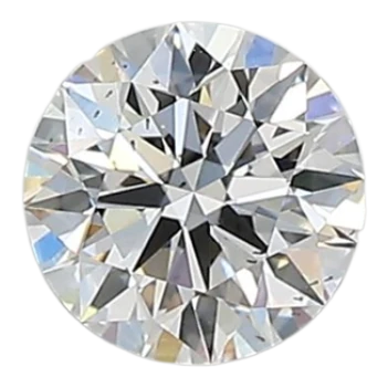 0.58 Carat D SI1 Round Lab Diamond