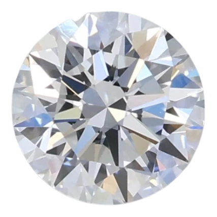 0.58 Carat D VVS2 Round Lab Diamond