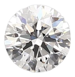0.58 Carat D VVS2 Round Lab Diamond