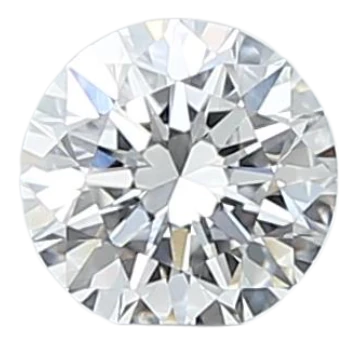 0.58 Carat D VVS2 Round Lab Diamond