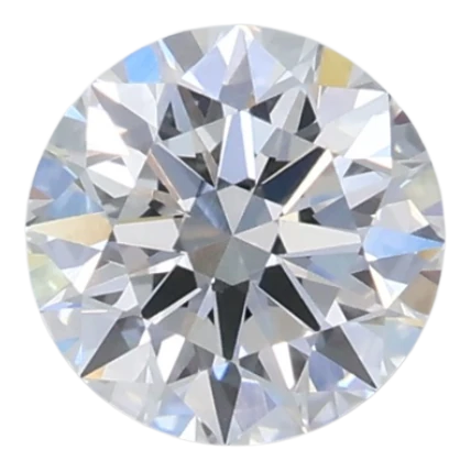 0.58 Carat D VVS2 Round Lab Diamond