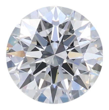 0.58 Carat D VVS2 Round Lab Diamond