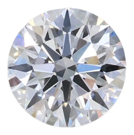 0.58 Carat D VVS2 Round Lab Diamond