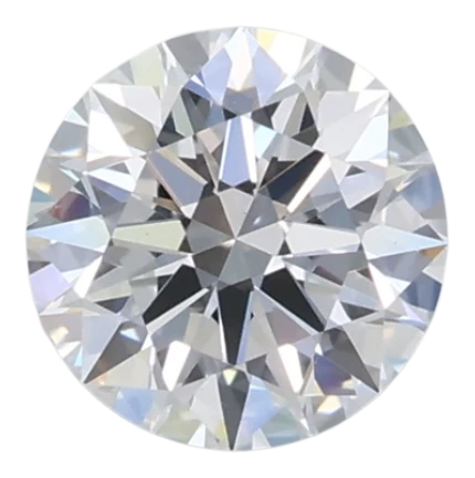 0.58 Carat D VVS2 Round Lab Diamond