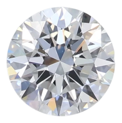 0.58 Carat D VVS2 Round Lab Diamond