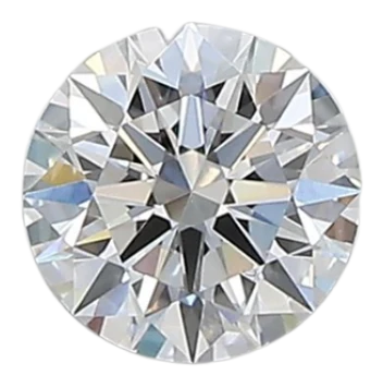 0.58 Carat D VVS2 Round Lab Diamond