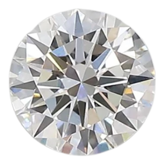 0.58 Carat D VVS2 Round Lab Diamond