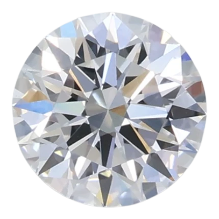 0.58 Carat D VVS2 Round Lab Diamond