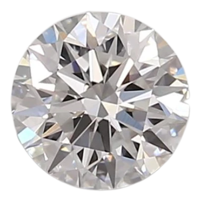 0.58 Carat D VVS2 Round Lab Diamond