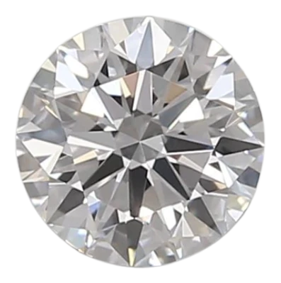 0.58 Carat D VVS2 Round Lab Diamond