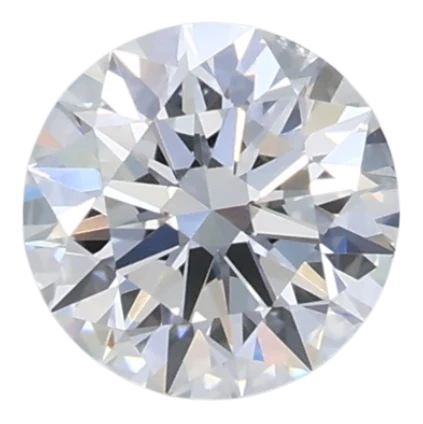 0.58 Carat D VVS2 Round Lab Diamond