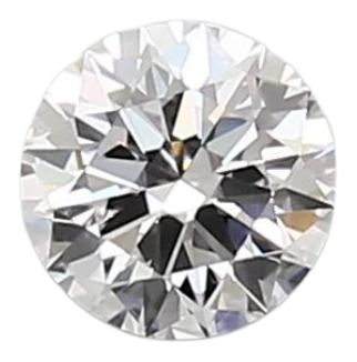 0.58 Carat D VVS2 Round Lab Diamond