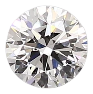 0.58 Carat D VVS2 Round Lab Diamond