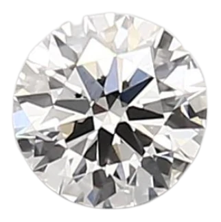 0.58 Carat D VVS2 Round Lab Diamond