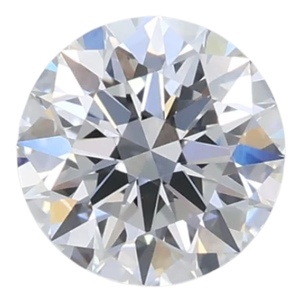 0.58 Carat D VVS2 Round Lab Diamond