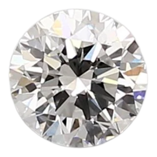0.58 Carat D VVS2 Round Lab Diamond