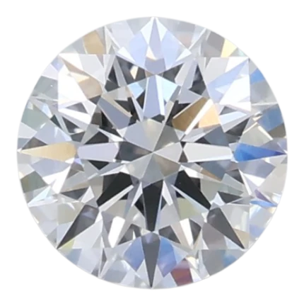 0.58 Carat D VVS2 Round Lab Diamond
