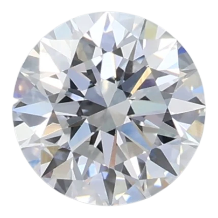 0.58 Carat D VVS2 Round Lab Diamond