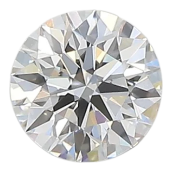 0.58 Carat D VVS2 Round Lab Diamond