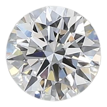 0.58 Carat D VVS2 Round Lab Diamond