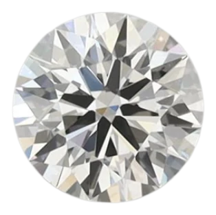 0.58 Carat E VVS2 Round Lab Diamond
