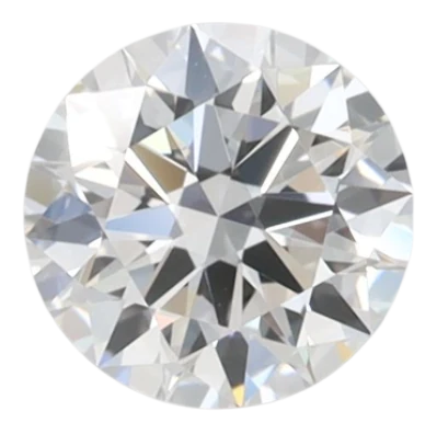 0.59 Carat D IF Round Lab Diamond