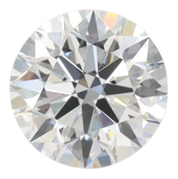 0.59 Carat D IF Round Lab Diamond