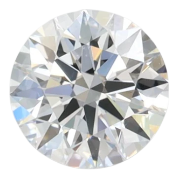 0.59 Carat D IF Round Lab Diamond