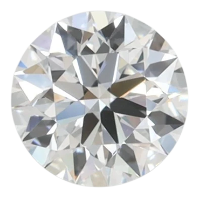 0.59 Carat D IF Round Lab Diamond