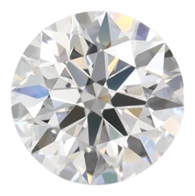 0.59 Carat D IF Round Lab Diamond
