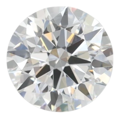 0.59 Carat D IF Round Lab Diamond