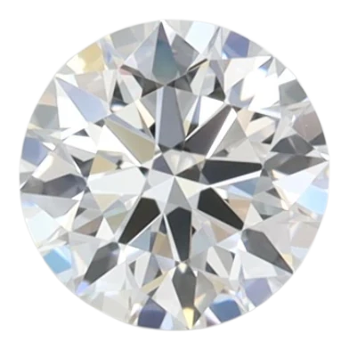0.59 Carat D IF Round Lab Diamond