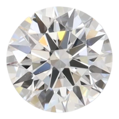 0.59 Carat D IF Round Lab Diamond