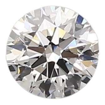 0.59 Carat D VVS2 Round Lab Diamond