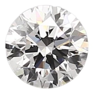 0.59 Carat D VVS2 Round Lab Diamond
