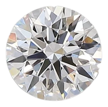 0.59 Carat D VVS2 Round Lab Diamond