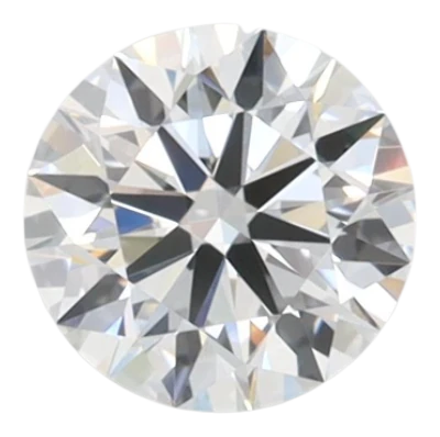 0.6 Carat D IF Round Lab Diamond