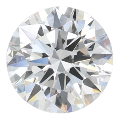 0.61 Carat D VVS1 Round Lab Diamond