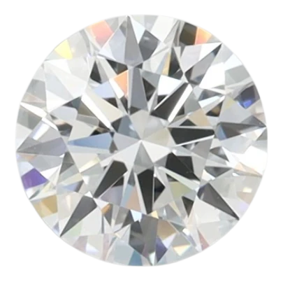 0.61 Carat D VVS1 Round Lab Diamond