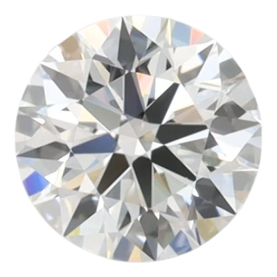 0.61 Carat D VVS2 Round Lab Diamond