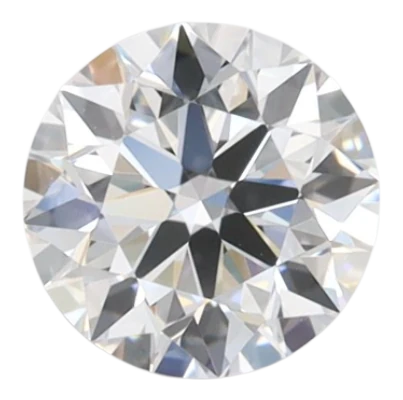 0.62 Carat D VVS2 Round Lab Diamond