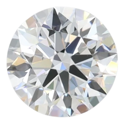 0.63 Carat D VVS1 Round Lab Diamond