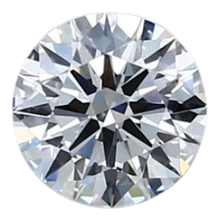 0.63 Carat E VVS2 Round Lab Diamond