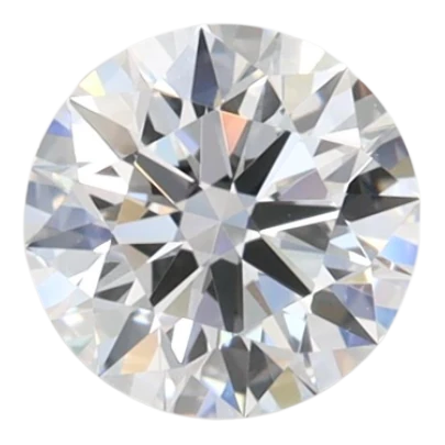 0.64 Carat D VVS1 Round Lab Diamond