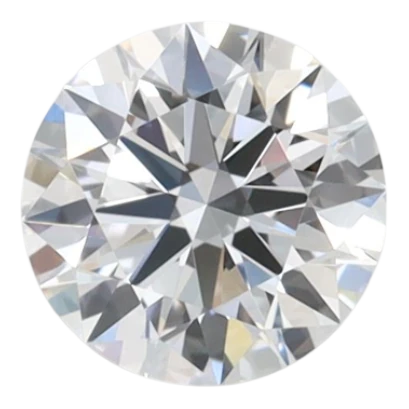 0.64 Carat D VVS1 Round Lab Diamond