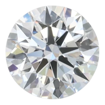 0.64 Carat D VVS1 Round Lab Diamond