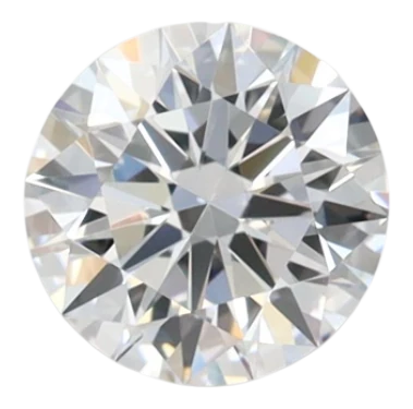 0.64 Carat D VVS1 Round Lab Diamond